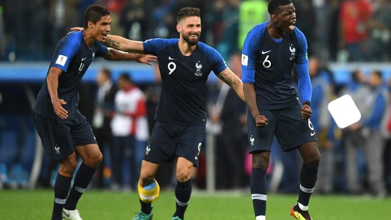 C:\Users\Carla\Desktop\Copa do Mundo 2018 - RUSSIA\França\Semifinal França x Belgica\Varane, Giroud e Pogba  Foto Getty Images.jpg