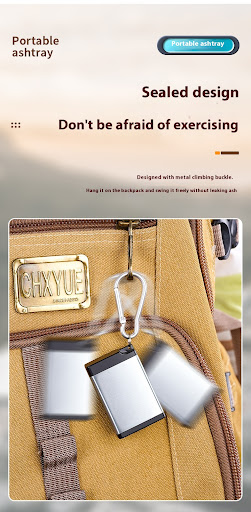 Title 2, Creative Ashtray Portable Outdoor Keychain Keep...