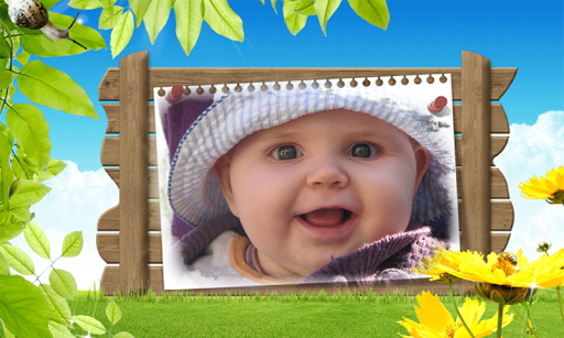 Beautiful Nature Garden Photo Frames Application