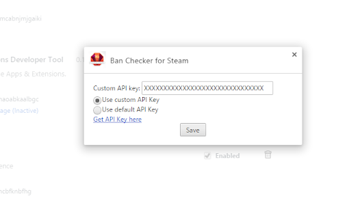 Ban Checker for Steam