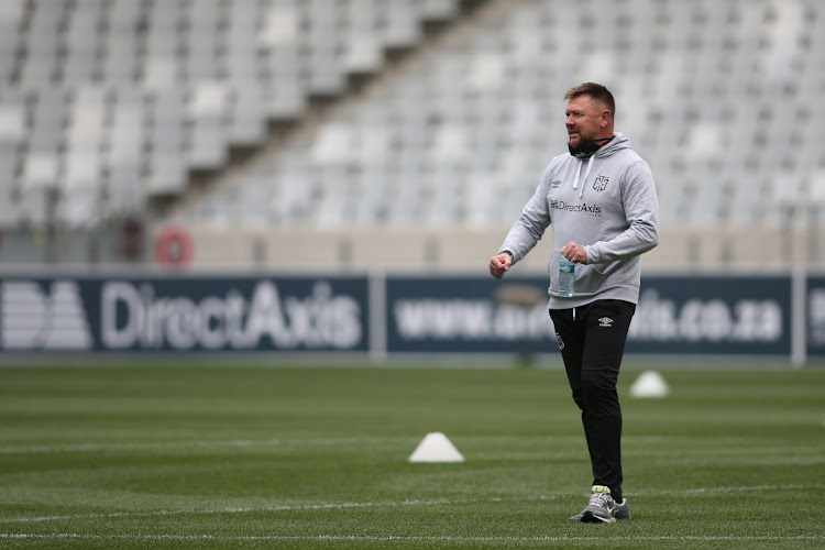 Cape Town City coach Eric Tinkler.