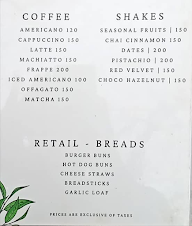 The Tea Shop menu 4