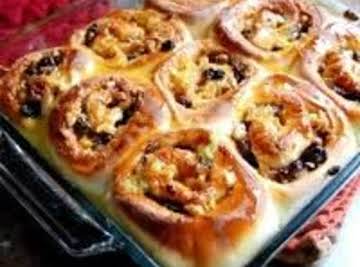 Orange Cream Sticky Buns