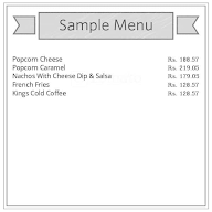 PVR Cafe menu 1