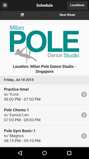Milan Pole Dance Singapore