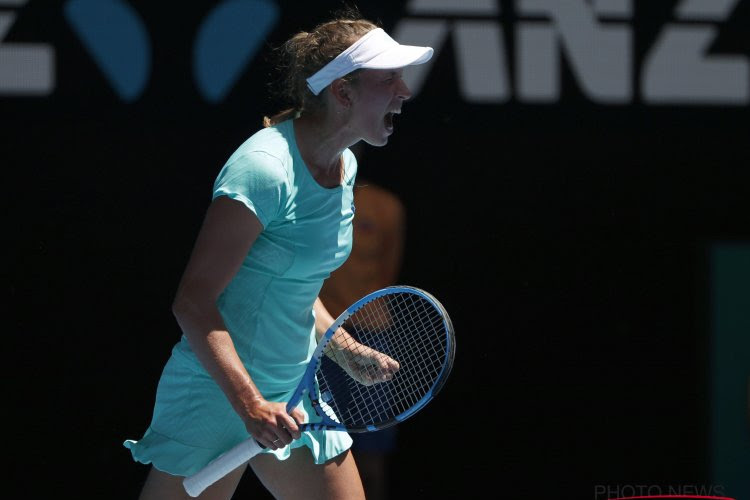 Elise Mertens voelt zich klaar voor haar halve finale op de Australian Open: "Ik heb de trofee al gezien op televisie"