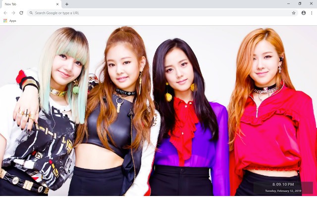 Kpop BLACKPINK New Tab Theme