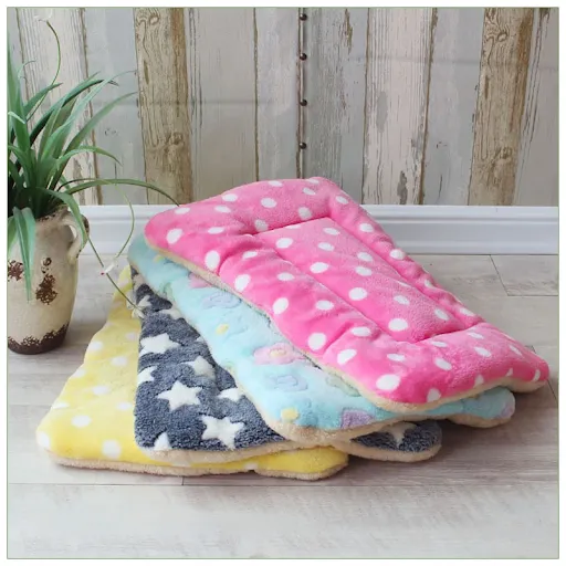Flannel Pet Mat Dog Bed Cat Bed Thicken Sleeping Mat Dog Blanket Mat For Puppy Kitten Pet Dog Bed for Small Large Dogs P