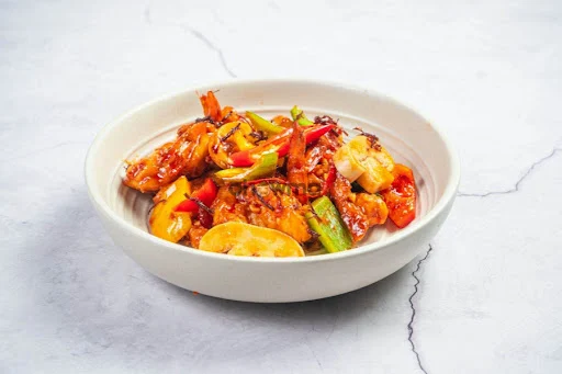 Wok Tossed Prawn In XO Sauce (8 Pcs)