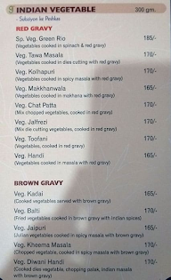 Green Rio Restaurant & Banquet menu 4