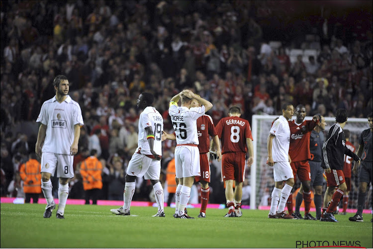 Le Standard, dernière équipe belge à avoir tenu tête à Liverpool 