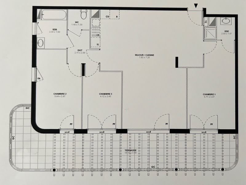 Vente appartement 4 pièces 93 m² à Marseille 16ème (13016), 327 600 €