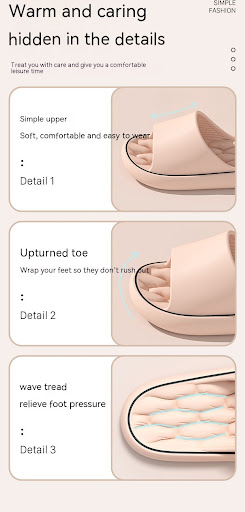 Title 6, High-end fashion bathroom slippers for men. Lux...