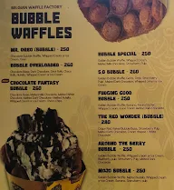 Belgian waffle Factory menu 5