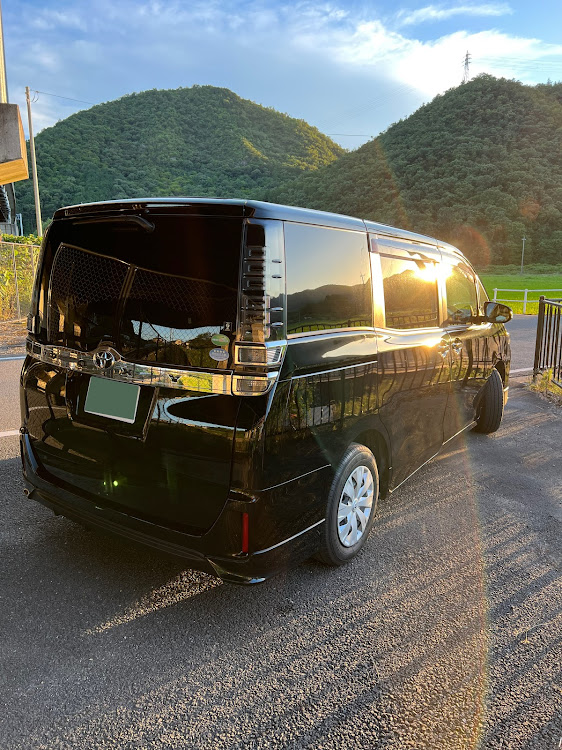 ヴォクシーのザリガニ釣り・竹輪で釣り・ヴォクシー 80・スポイラー取り付け・暑い、、暑いぞおおお！！に関するカスタム事例の投稿画像2枚目