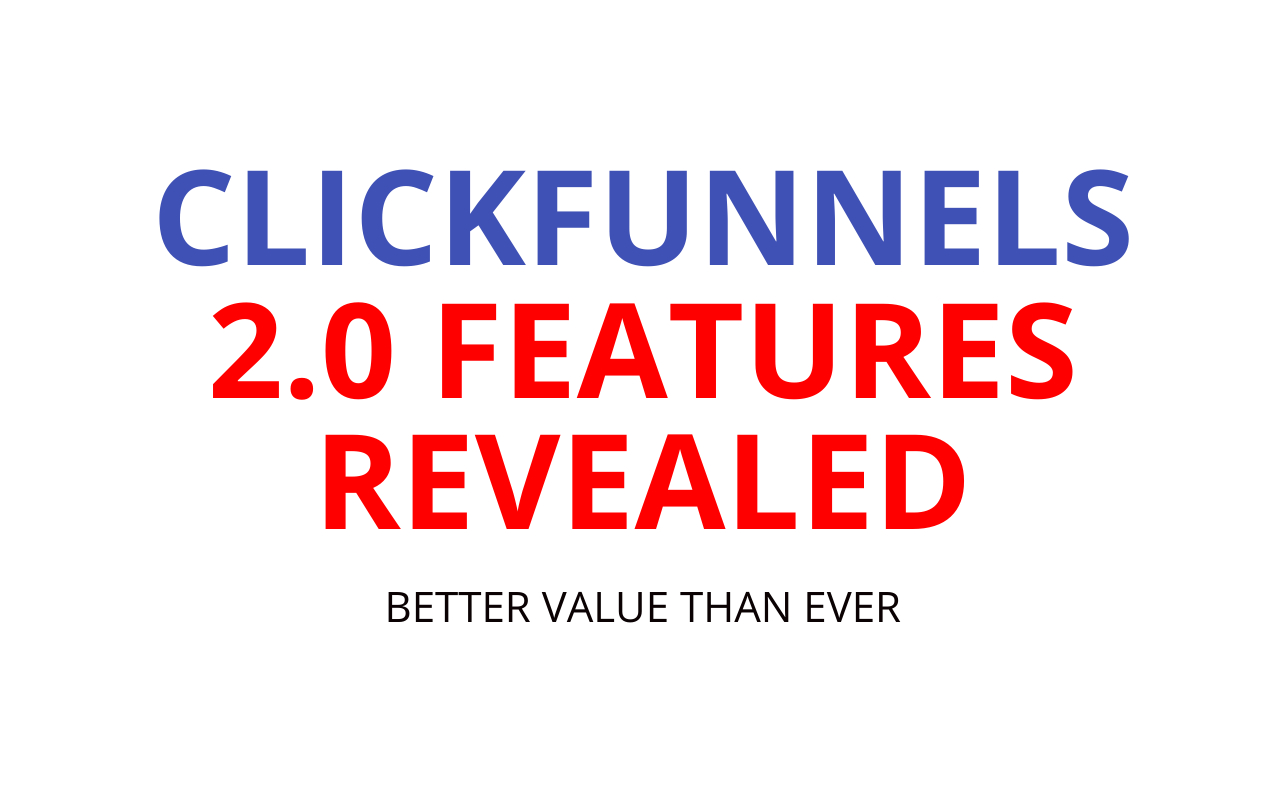 ClickFunnels 2.0 (Features, Prices and more) Preview image 0