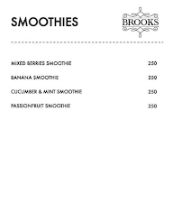 Brooks Desserts & Coffee menu 5