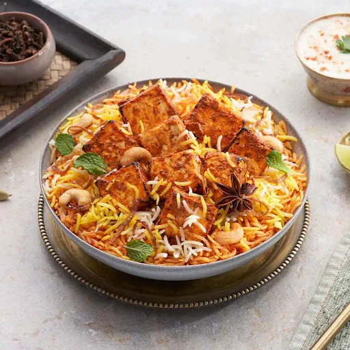 Paneer Tikka Biryani