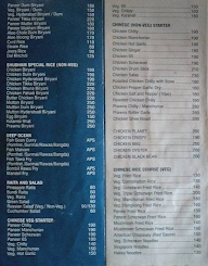 Shubham Family Restaurant Veg menu 6