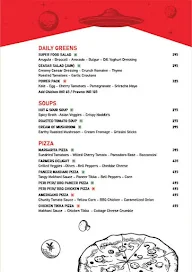 The Flying Saucer menu 4