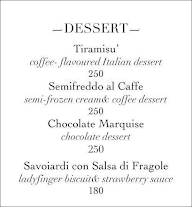 Bar Palladio menu 5