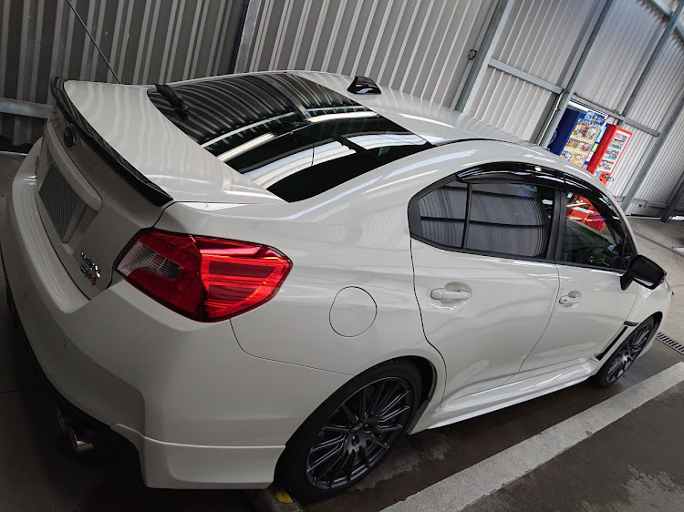 WRX S4の洗車・GANBASS・EPYON・WASH PARK 伏見・キリ番に関するカスタム事例の投稿画像8枚目