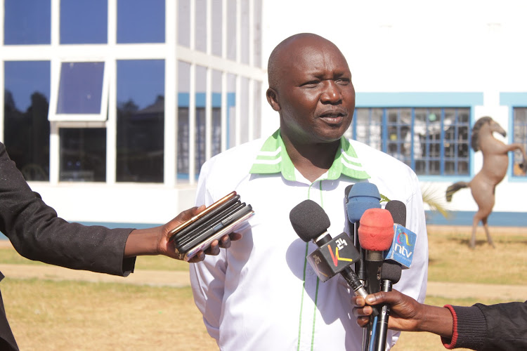 Eldoret City Marathon race director Moses Tanui