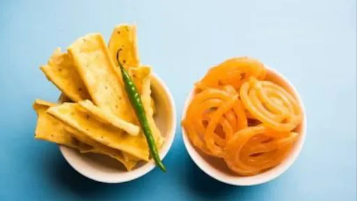 Fafda And Jalebi