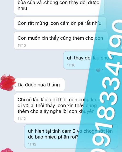 Bùa yêu sau 7 ngày