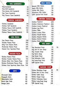 The Great Wall Of China menu 1