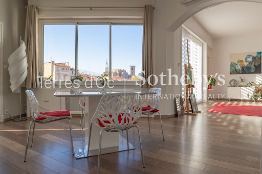 Buy this luxury apartment in Perpignan (66000) - Dining room with panoramic city view