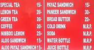 Praveen Paratha Corner menu 2