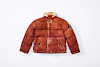 stone island x supreme painted camo crinkle down jacket