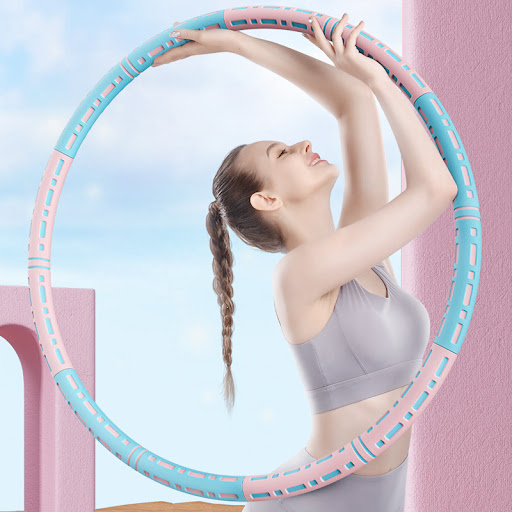 Title 2, Vibrating Hula Hoop for Weight Loss Fitness Hom...