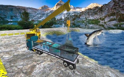 Android application Sea Animals Off Road Truck screenshort