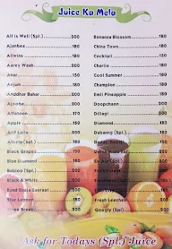 Bunty Juice Corner menu 5