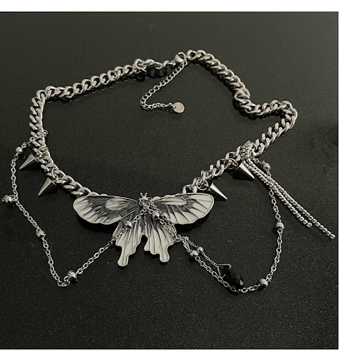 Title 8, Exaggerated Heavy Industry Butterfly Rivet Tass...