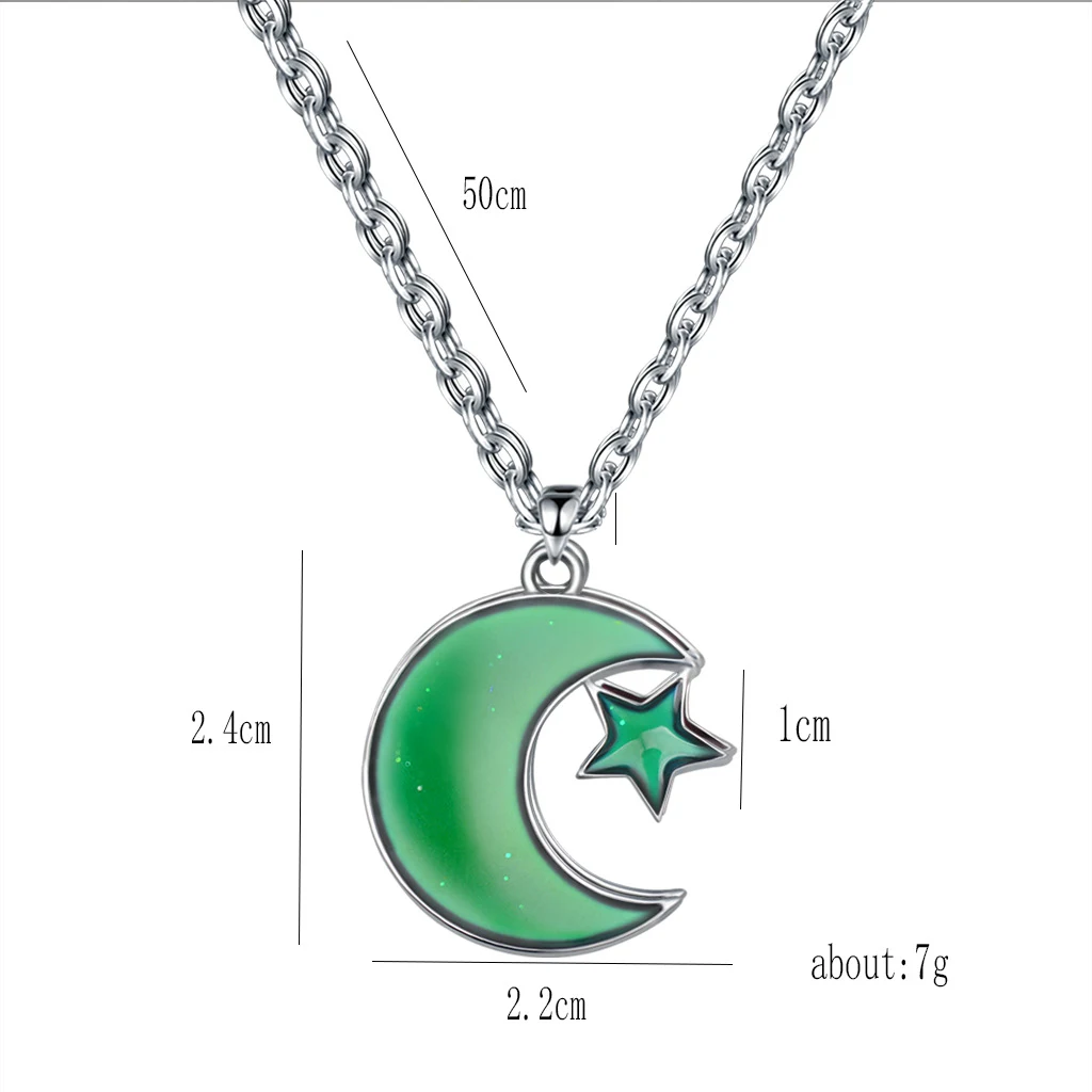 Title 1, Collier pendentif rétro simple changeant de cou...