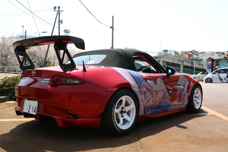 ロードスターのENKEI・痛車・JET STREAM・Odula/OVERDRIVE・ホロライブ痛車に関するカスタム事例の投稿画像1枚目