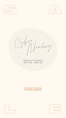 Shop Cyber Monday Now - Instagram Story item