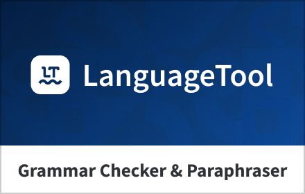 AI-based Grammar Checker & Paraphraser – LanguageTool small promo image