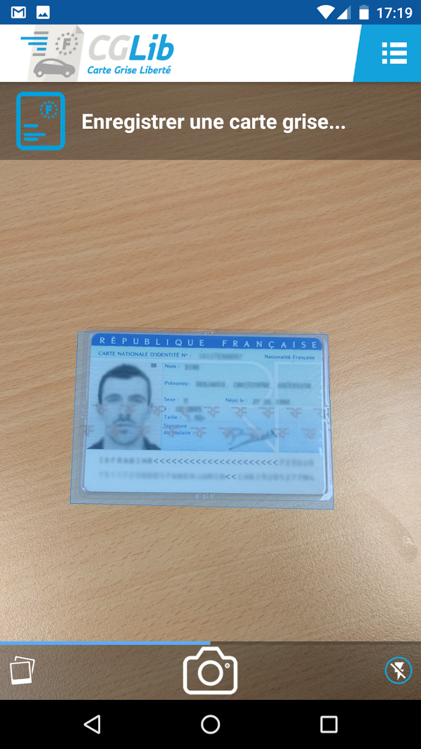 Carte Grise Liberté Screen 3