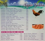 Sagar Golden Bar & Restaurant menu 7