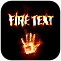 Stylish Name Fire Art icon