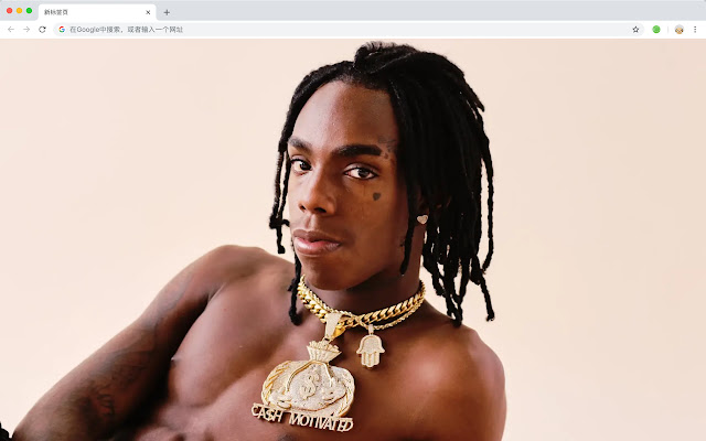 YNW Melly Hot Stars HD New Tabs Themes