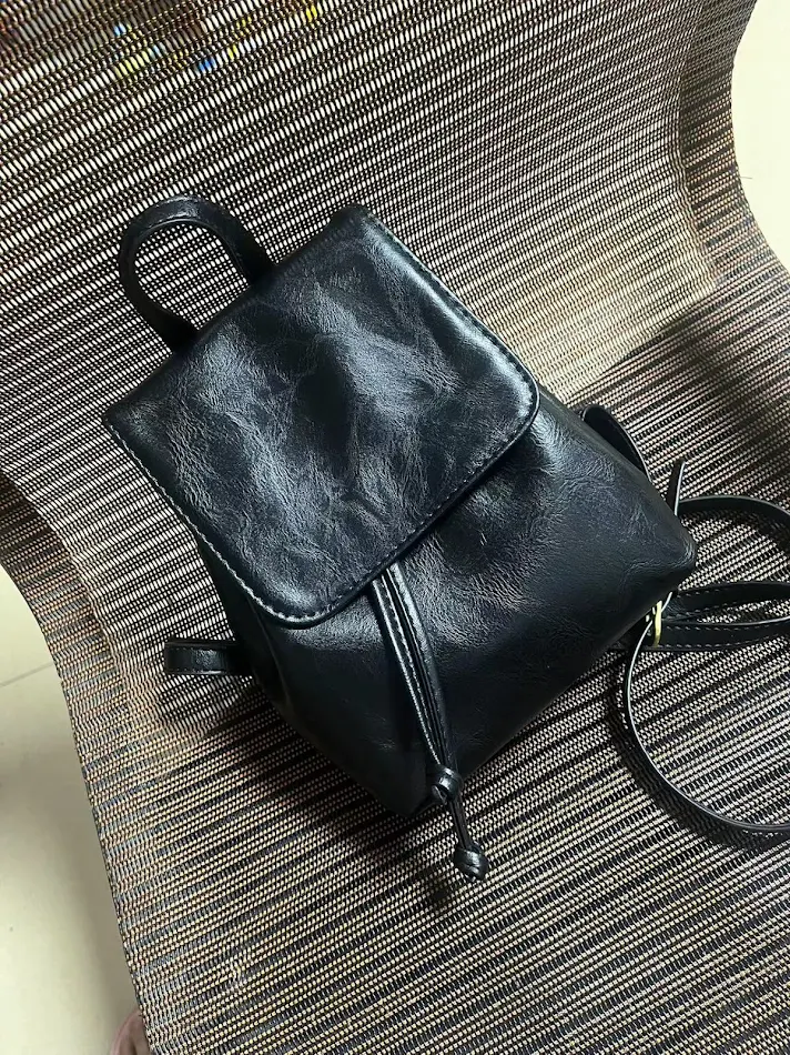Sac à Dos Américain Rétro Marron Neuf Idéal pour le Quotidien Grand Espace Confort et Style Design Classique Parfait pour Étudiants et Voyageurs
