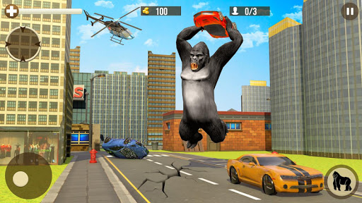 Angry Gorilla Rampage Attack