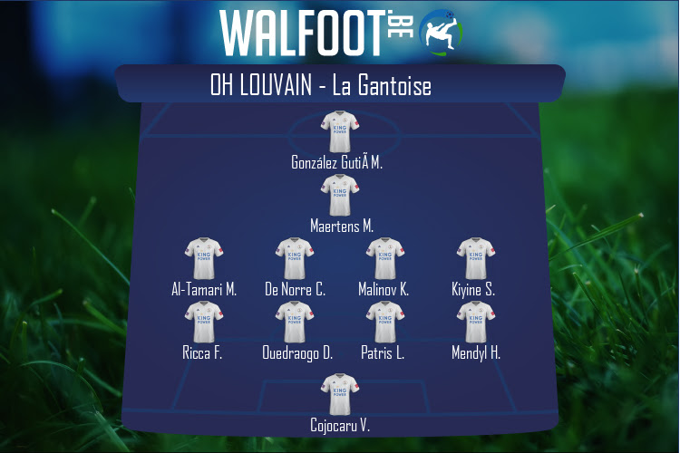 Composition OH Louvain | OH Louvain - La Gantoise (30/10/2022)