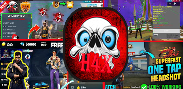 FFh4x mod menu ff hack 1.0 APKs - com.emotes.ffh4xfire APK Download