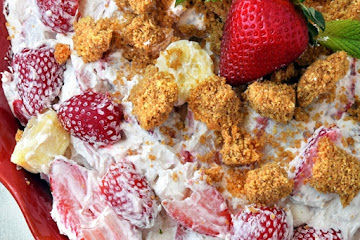 Strawberry Cheesecake Salad